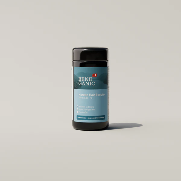 BENEGANIC Keratin Hair Booster für Frauen unter 45 zur Unterstützung des Eigenhaars